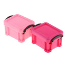 2 PCS Mini Storage Box Candy Color Containing Box DIY Accessories for Kurhn BJD