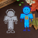 Rugby Player Metal Cutting Die Stencil DIY Scrapbook Paper Card Craft Gifts A