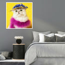 5D Full Round Diamond Painting Animals diy Cross Stitch (Cats-LD291)