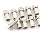 10X RG6 F Plug Connector Satellite Virgin SKY TV Screw Twist Coax Cable AerialM&