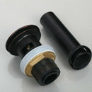 Round Style Lavatory Faucet Vessel Assembly Up Stainless Steel Bathroom Sin J6A6