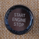 Ignition Engine Start Stop Switch Button Cover fit for BMW X4 F26 2015-2016