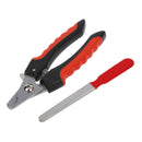 Nail clippers nail Lime L Professional for Dog Chat Pets Grooming