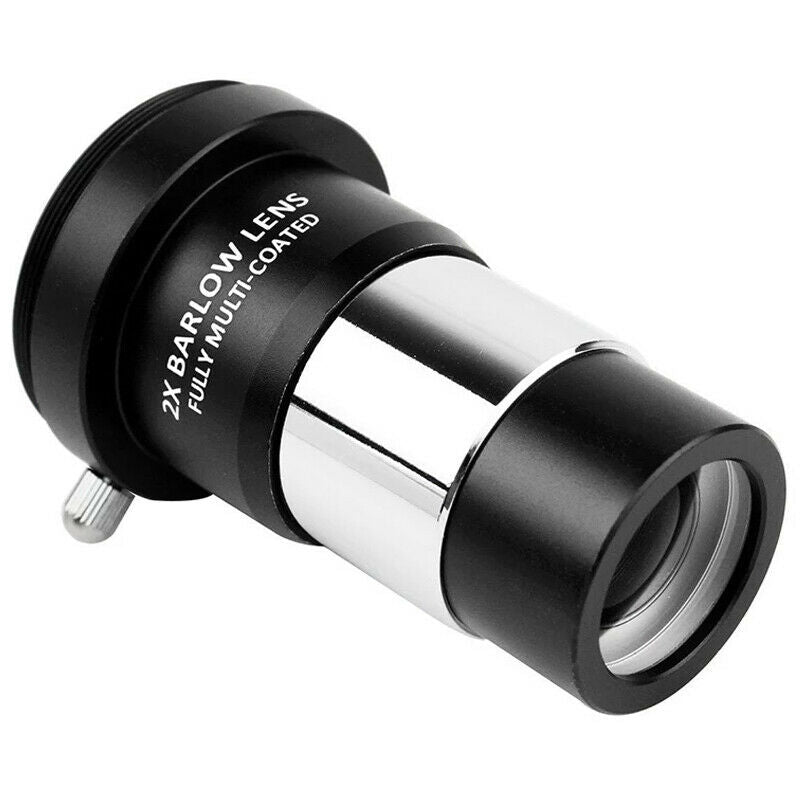 1.25 Inch 2X Barlow Lens Fully Multi-Coated Metal with M42X0.75 Thread Came I6J1