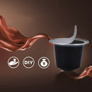 50Sets Refillable Coffee Capsules Cup Disposable Coffee Capsules Packaging