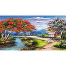 Full Round Drill Diamond Painting DIY Wonderful Nature Cross Stitch (LG035)