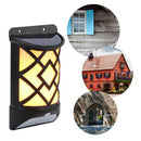 12 Led Solar Flame Wall Light Derlights Motion Sensor Light Outdoor Waterpr