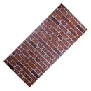 Self Adhesive Brick Wall Stickers Patterns DIY Home Living Room Decor(B)