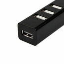 USB HUB 4-port hub 4-port 2.0 hub One-point quadrant(black) U6M5