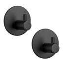 Adhesive hook, self-adhesive black wall-mounted hook key cover towel, super Z6Q2