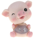 Bobble Head Pig Bobbing Heads Animal Pet Toys for Car Vehicle Decoration B