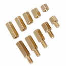 1X(200Pcs M3 4-12Mm Hex Column Standoff Support Spacer Screw Nut Assortment