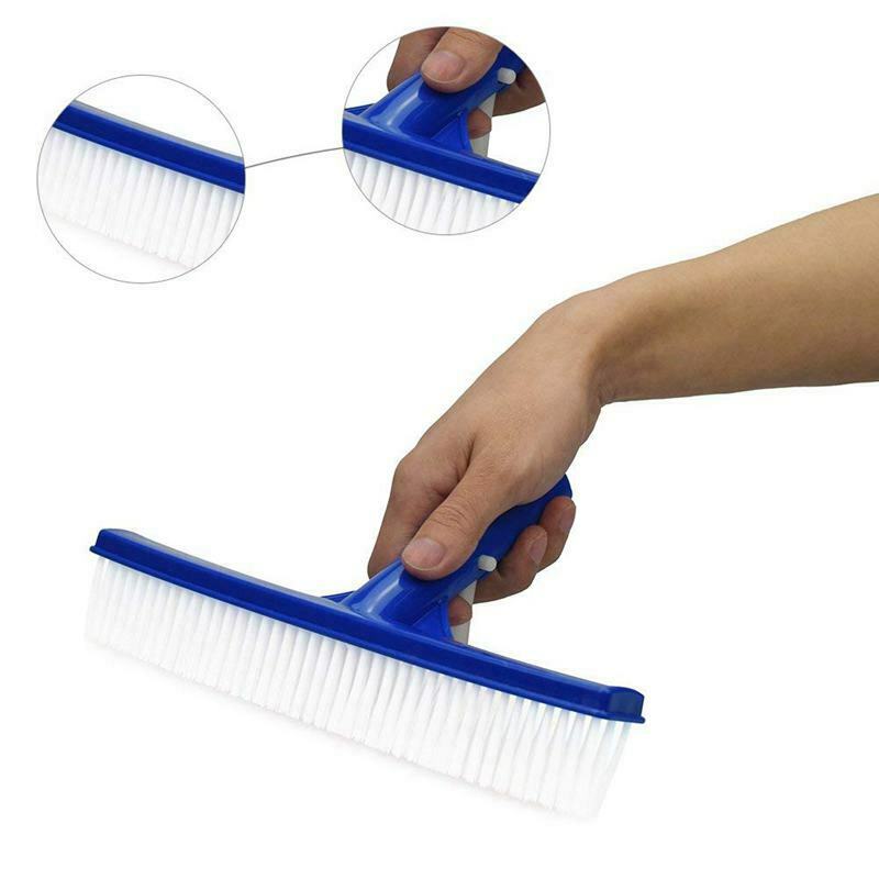 Pool Brush 10 inch Wide Durable Pool Floor Wall Cleaning Tool Pool Broom Al