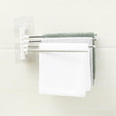 Practical Metal Wall Hanging Holder Towel Storage Rack Home Bathroom Shelf