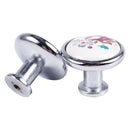 Pack of 2 Europe Ceramic Drawer Door Cabinet Cupboard Pull Handles Knobs (C O1N3