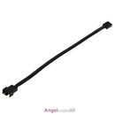 5 PCS 12" 4 Pin Connector Case Fan Extension female Split to Male Power Cable