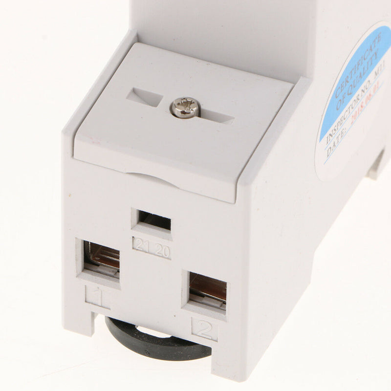 Multi-function DIN-rail Standard Single Phase 2P Electronic Energy Meter