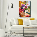 5D DIY Diamond Painting Flower Vase Full Drill Embroidery Pictures (JH115)