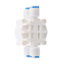 1/4" 4 Way Auto Shut Off Valve For RO Reverse Osmosis Water Filter System