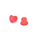 100x Small Plastic Tattoo Ink Cups Caps Holder Pigment Supplies HK