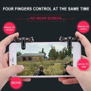 2pcs Phone Game Joysticks Shooting Assit Tool for PUBG STG FPS TPS Trigger