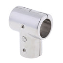 316 Stainless Steel 90 Degree Boat Deck Handrail Rail Tee Fitting 3 Way Elbow