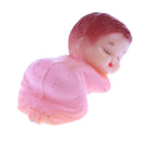 24pcs Mini Sleeping Baby Figures 50pcs Mini Pacifier Charms Baby Shower Gift Bag