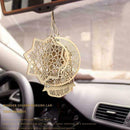 3Pcs Wooden Eid Mubarak DIY Moon Hanging ornament Wall Art Craft Home Decoration