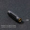 2pcs 3.5mm Jack Female to Female Audio Coupler Adapter Converter Connector