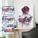 5D DIY Special Shaped Diamond Painting Beauty Cross Stitch Embroidery Kits