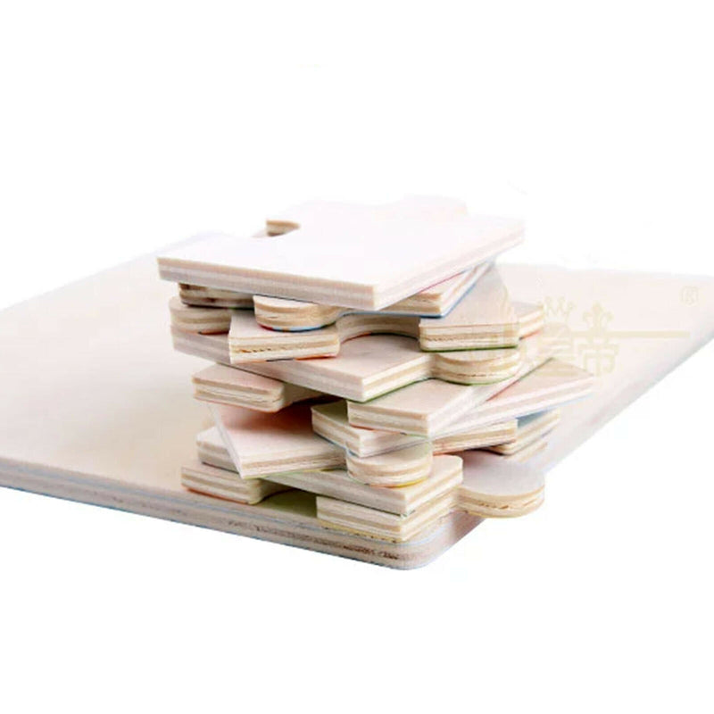 1pc Cartoon Animal IQ Development Puzzles Wooden Kids Early Education