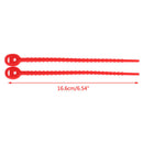 10pcs Bag Ties Cable Zip Tie Twist Multi-use Bag Clip Bread Tie Food Sav_