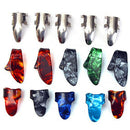 5 Thumb +10 Finger Nail  Plectrum Colorful FOR Guitar Bass Banjo