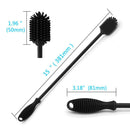 1Pcs Silicone Bottle Brush Comfortable Grips Water Bottle Cleaning Brushes