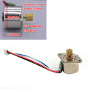 Micro mini 15mm stepper motor 2-phase 4-wire stepping motor copper metal gear LJ