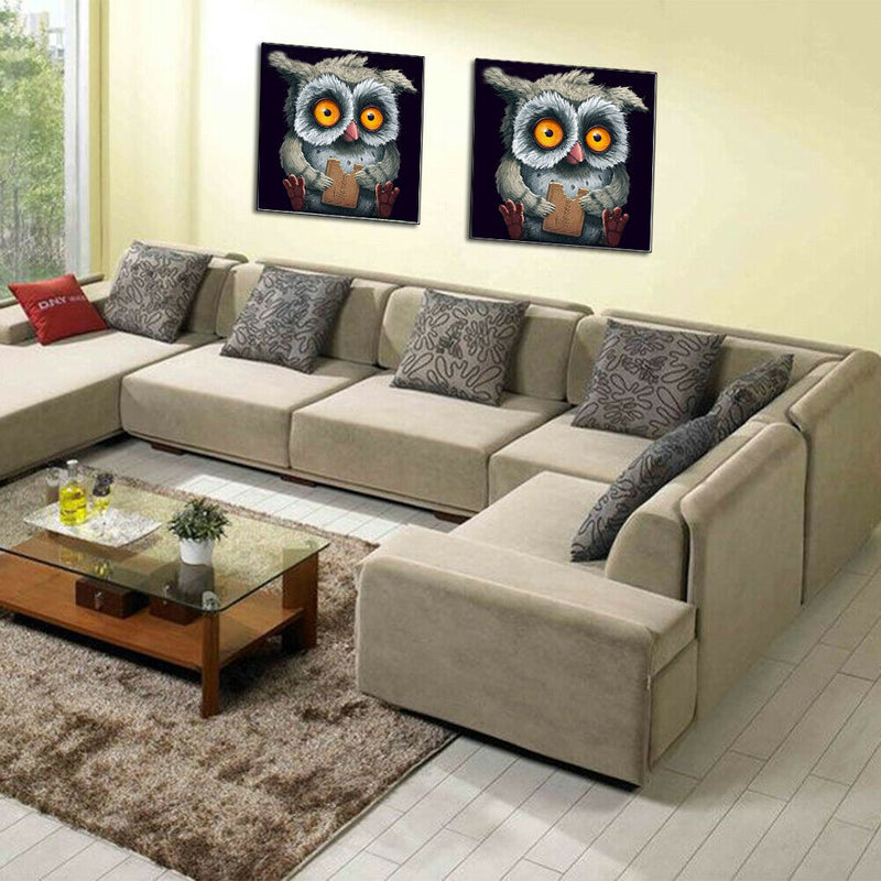 Cartoon Animal DIY Diamond Painting Cross Stitch Kit Needlework Home Decor