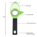 4 pack 3 In 1 Avocado Peach Slicer Corer Fruit Peeler Cutter Kitchen GadgetB Bj