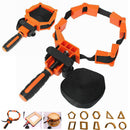 Woodworker Photo Frame with Strap Clamp Holder Miter Vise Ratchet Angle Cla