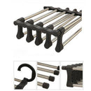 5 in 1 Portable Multifunctional Stainless Steel Pants Trousers Rack Closet