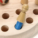 Kids Wooden Memory Match Stick Chess Game Educational Toys Gift