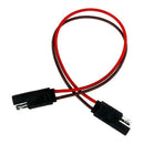 Trailer Flat Plug 2Pin 2x18AWG Extension Cable Trailer Signal Light Display