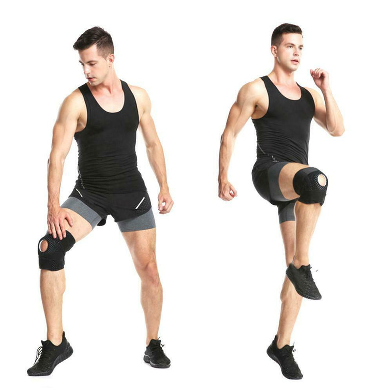 Knee Breathable Football Basketball Knee Brace Guard Support Pad for Fitness