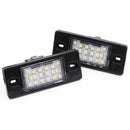 2Pcs No Error Led Number License Plate Light For Volkswagen Golf 5 Touring