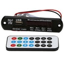 Wireless Bluetooth 12V MP3 WMA Decoder Board Audio Module USB TF Radio For Car