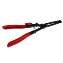 Red Steel Automotive Car Exhaust Pipe Removal Spring Clamp Pliers Tool 300mm