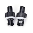 2PCS inflatable kayak boat air foot pump HR hose adapter H-R valve adapter FT