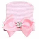 Baby Newborn Girl Infant Toddler Bowknot Beanie Cute Hat Hospital Cap Comfy ME