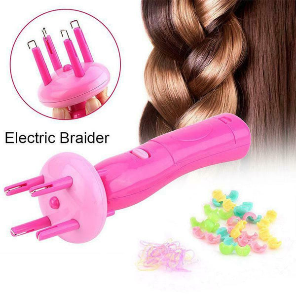 Women Portable Electric Automatic Diy Hairstyle Tool Braid Machine Hair Wea V5M7