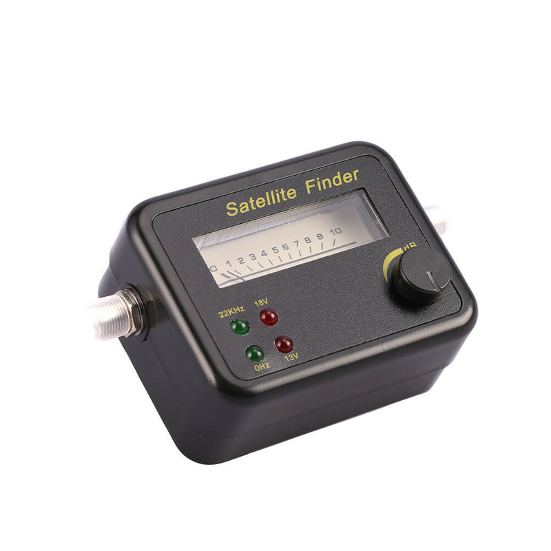 Plastic Black Mini Digital LCD Display Satellite Signal Finder Meter Tester 3C