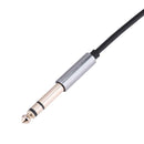3.5mm Male to 6.35mm Male TRS Stereo Audio AUX Adapter Connector Audio AUX Cable